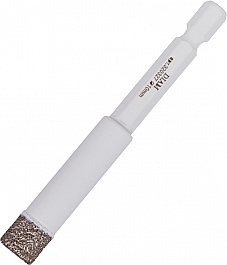 Алмазное сверло вакуумного спекания Diam Extra Line V-Tech HEX-E 1/4" 10 мм