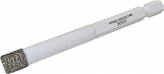 Алмазные сверла вакуумного спекания Diam Extra Line V-Tech HEX-E 1/4" 8 мм