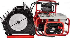 Гидравлический стыковой сварочный аппарат для полиэтиленовых труб Gas Fusion Red-315 Гидравлический стыковой сварочный аппарат для полиэтиленовых труб Gas Fusion Red-315