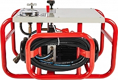 Гидростанция гидравлического стыкового сварочного аппарата для пэ труб Gas Fusion Red-450 Гидростанция гидравлического стыкового сварочного аппарата для пэ труб Gas Fusion Red-450