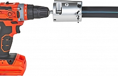 Использование устройства для снятия оксидного слоя и торцовки полиэтиленовых труб Gas Fusion УСО-50Т Использование устройства для снятия оксидного слоя и торцовки полиэтиленовых труб Gas Fusion УСО-50Т