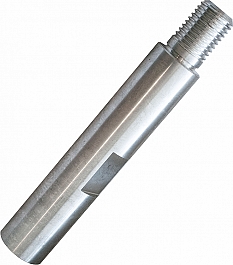 Круглый алюминиевый удлинитель для алмазной коронки Kern 1 1/4 UNC, 100 мм