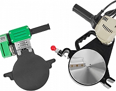 Нагреватель и торцеватель механического стыкового сварочного аппарата для пнд труб Gas Fusion Red-160R4 Нагреватель и торцеватель механического стыкового сварочного аппарата для пнд труб Gas Fusion Red-160R4