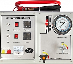Панель управления гидростанции гидравлического стыкового сварочного аппарата для пнд труб Gas Fusion Red-355 Панель управления гидростанции гидравлического стыкового сварочного аппарата для пнд труб Gas Fusion Red-355