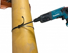 Применение инструмента для снятия наружного грата полиэтиленовых труб ПНДело Дегратер-1200