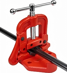 Применение тисков трубных откидных Remmers Mangust 1/8-2